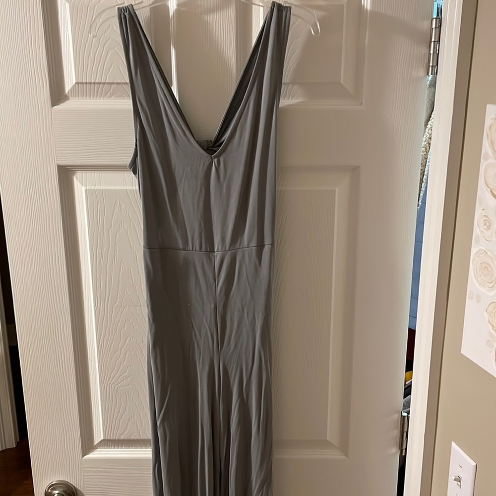 Grey summer jumpsuit